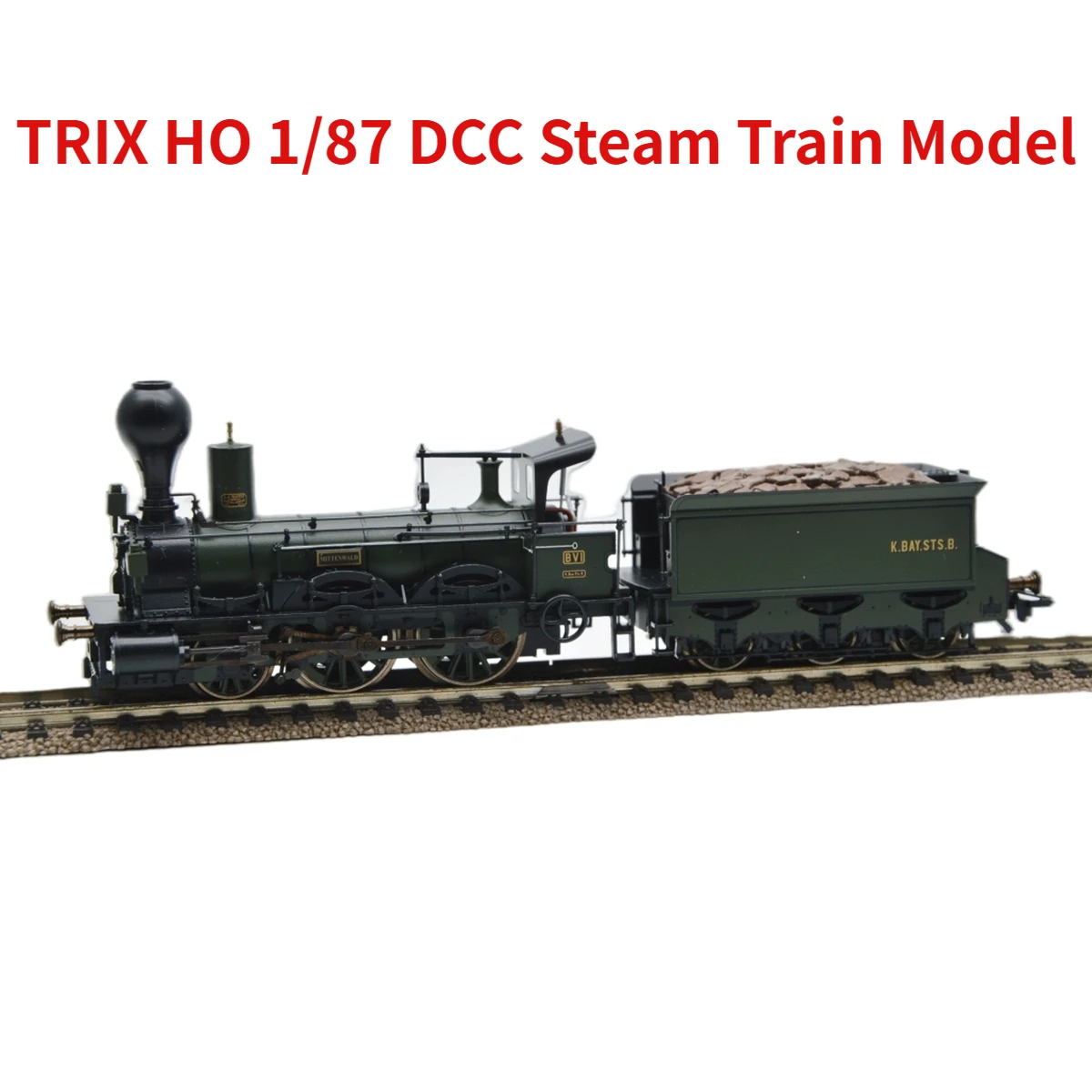 

TRIX HO 1/87 Steam Train Model 22251 DCC Digital Sound Effect Reihe B VI Steam Locomotive Train Model Toy Gift