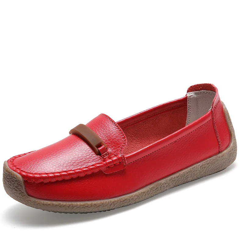 

Новые женские кожаные туфли большого размера из 100% воловьей кожи, повседневная спортивная обувь, модная легкая женская вулканизированная обувь, кроссовки