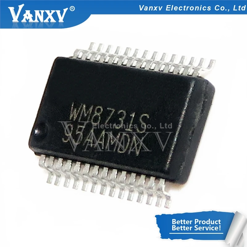 1-20PCS WM8731S WM8731 GL852G GL852 MA6116A MA6116 ZT3243LEEA ZT3243 MAX1737EEI MAX1737 FT245RL FT245 SSOP-28