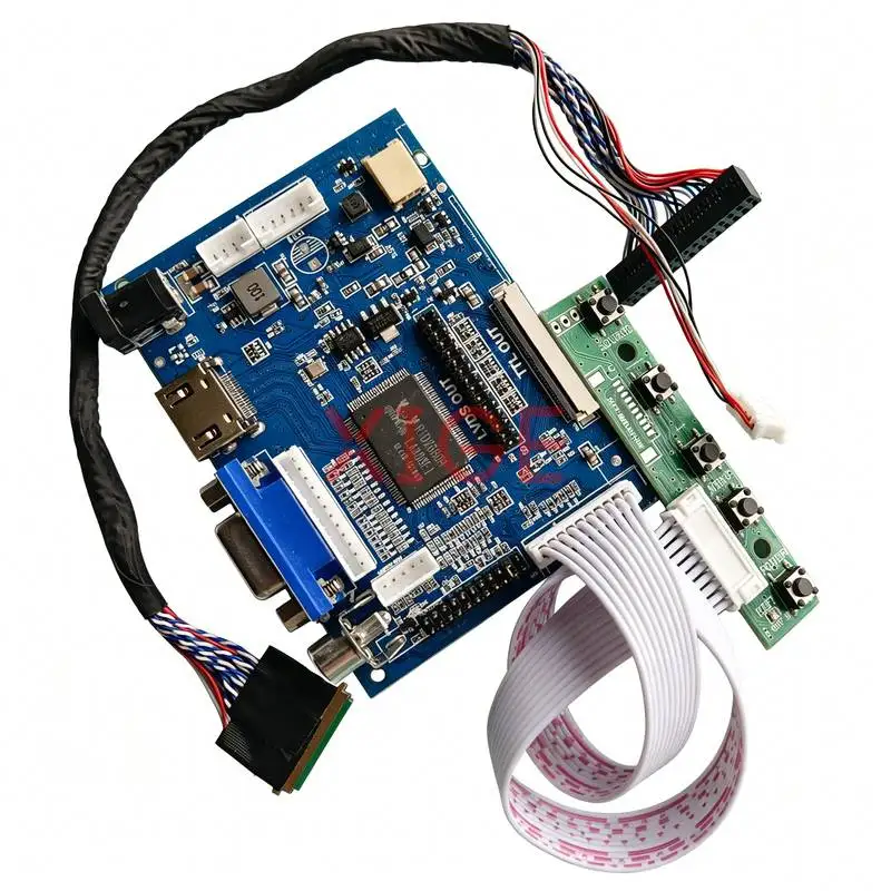 

Drive Board Fit LTN101NT07 LTN101NT06 LTN101NT08 LTN101NT05 HDMI+VGA+AV 1024x600 Laptop Display Screen 40-Pin LVDS 1024*600 Kit