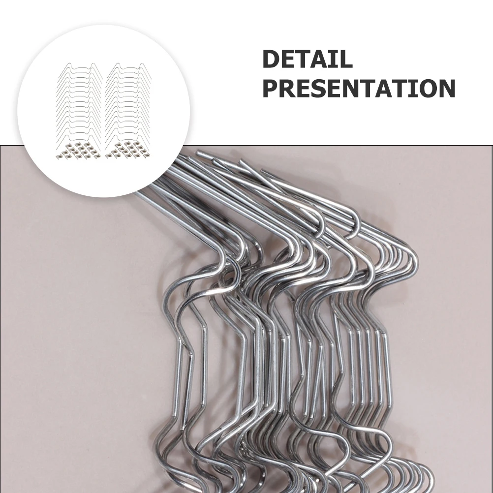 

Stainless Steel Greenhouse Clips Wind-resistant Garden Supplies Sturdy Panel Fixing Clips Suitable for Glass Hollow Slab