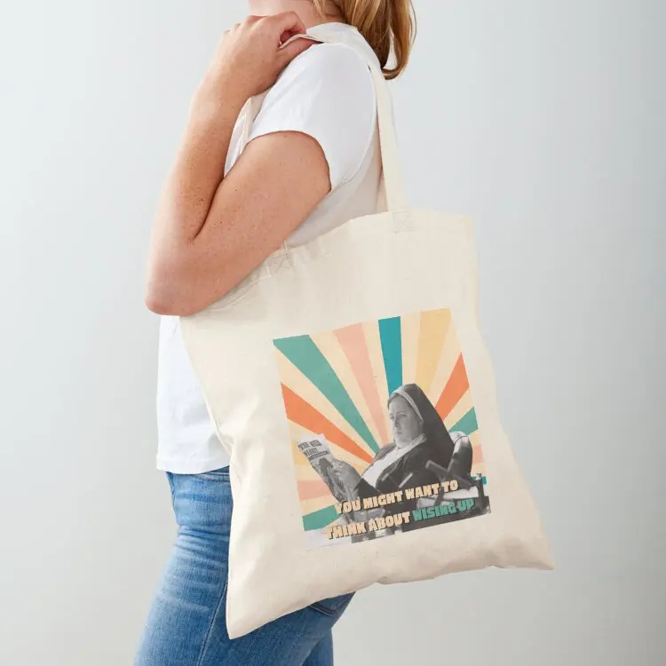 

Wise Up! Tote Bag Shopper bag Big bag women Portable shopping for beach