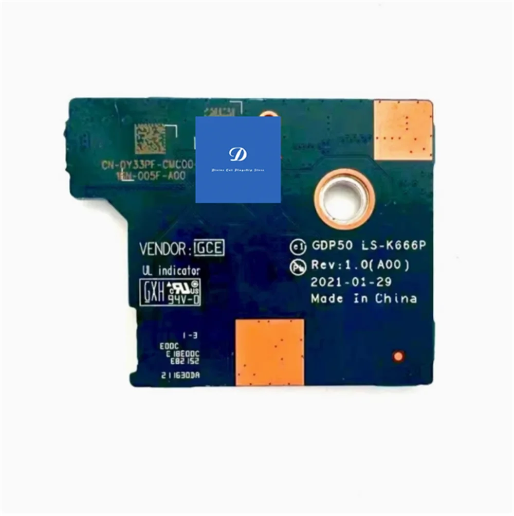 FÜR Dell M15 R5 R6 R7 LS-K666P mechanische Tastaturplatine