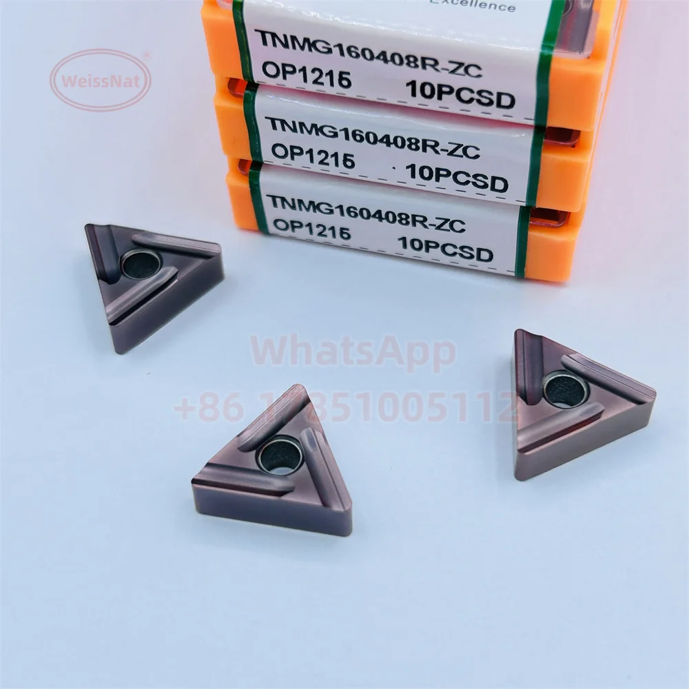 TNMG160404R-ZC TNMG160408R-ZC TNMG160404L-ZC TNMG160408L-ZC OP1215 OP1315 OC2025 OC2125 Carbide Insert  TNMG Inserts