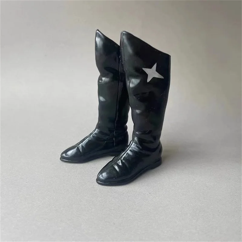 

1/6 Soldier Fashion Trendy Long Boots Hollow Shoes Soft Rubber Model Toy Accessories For 12'' Action Figure Body In Stock