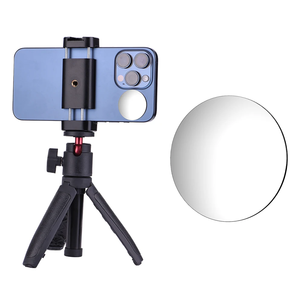Universal Smartphone Selfie Vlog Mirror Compact Adhesive Mirror For IPhone Photo Video Vlog Photography Accessory Mini Portable