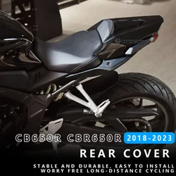 MTKRACING For HONDA CB650R CBR650R 2018-2023 Motorcycle Accessories Rear Seat Cover With Rubber Pad