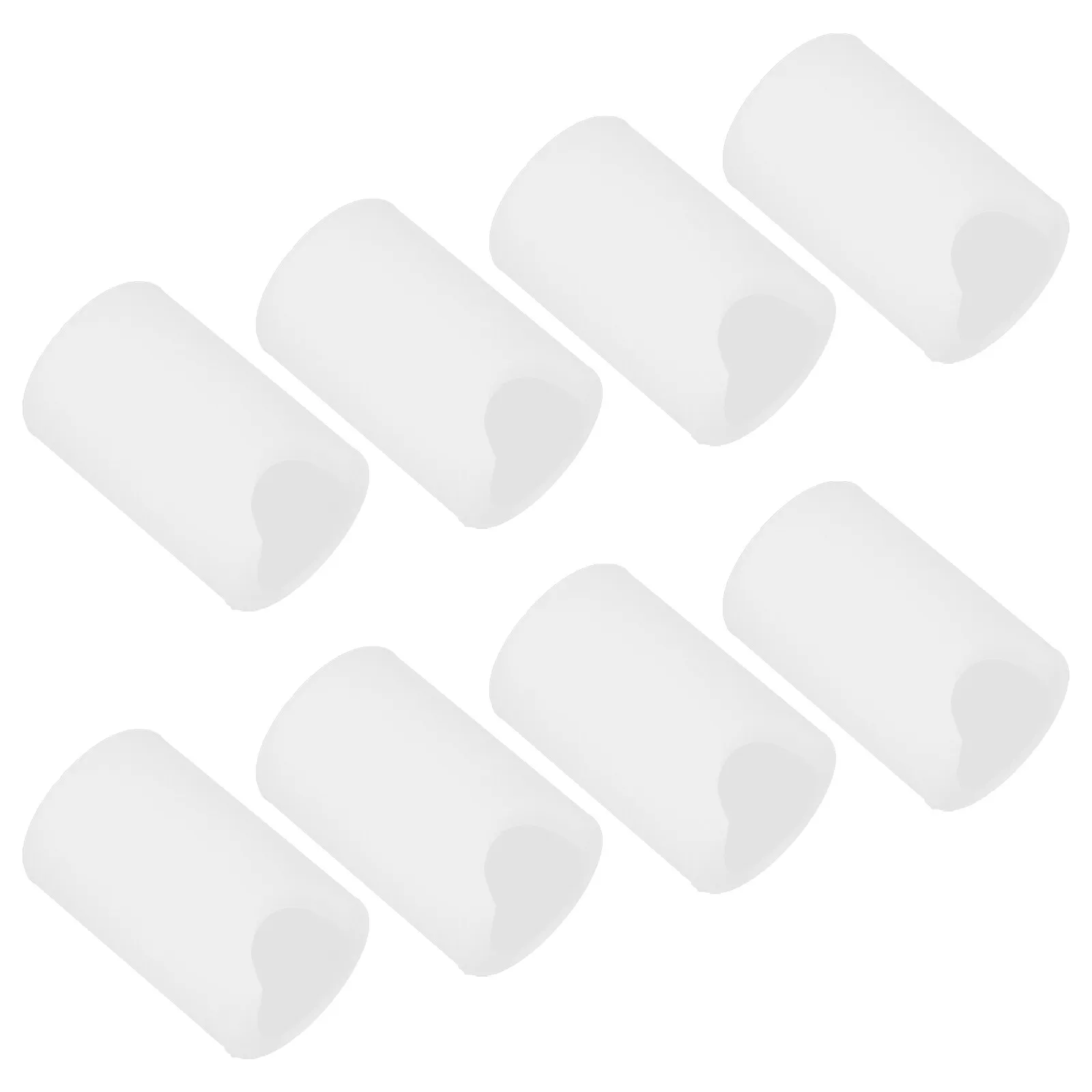 

8Pcs Cabinet Handle Corner Protectors Safety Bumpers 1.2cm Childproof Silicone Covers for Kitchen Cabinets Drawers Furniture
