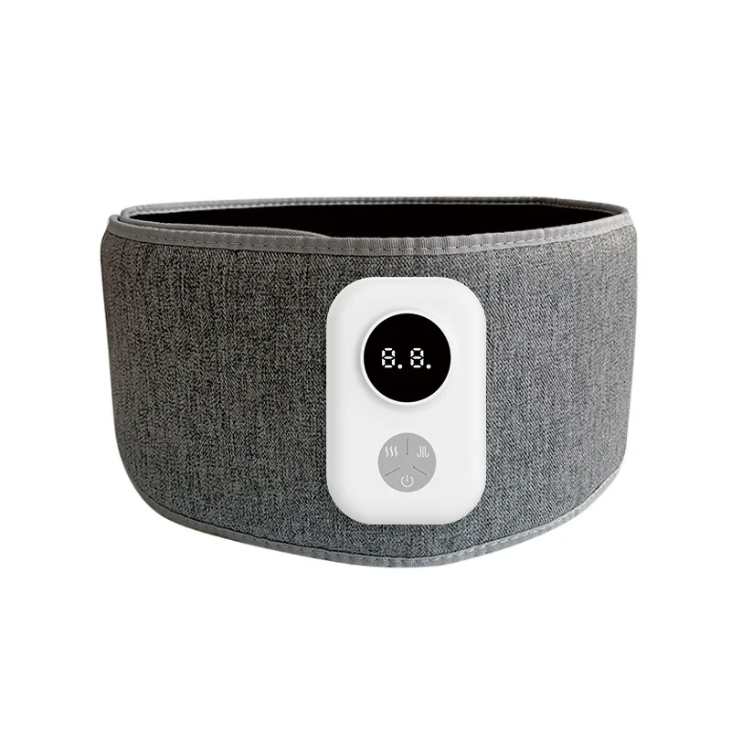 Electric Air Pressure Waist Massager Belt Hot Compress Airbag Air Bag Abdominal Massage Belt Body Pain Relief Weight Loss