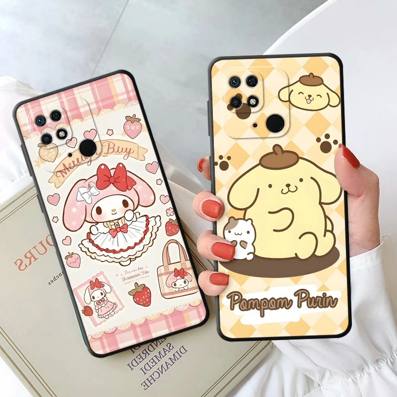 حافظة لهاتف Xiaomi Mi 15 11 Lite 11T Pro 12T 14 Pro 12 Lite 12x 10T 13Lite من كارتون تريو ميلودي Jade Guigou