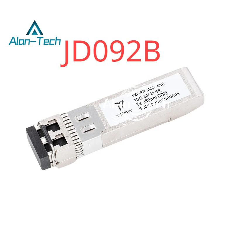 متوافق JD092B 10GBASE-SR SFP + جهاز الإرسال والاستقبال | 10G-SR متعدد الوضع 100m 850nm LC SFP-10G-SR وحدات Sfp 10g