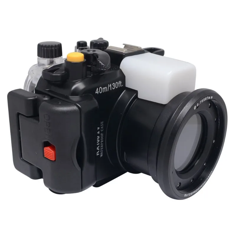 Suitable for micro single camera 40 meters diving shell