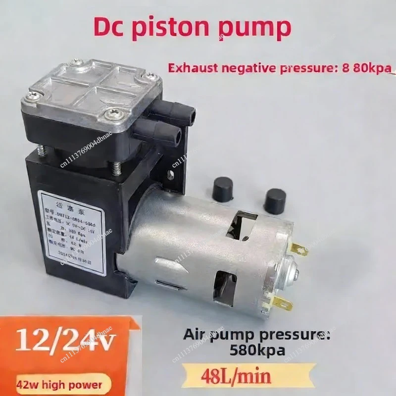 48L large flow pneumatic piston pump small negative pressure pump dual-purpose