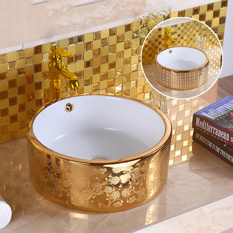 Ceramic Table Basin Art Fashion Creative Personality Wash Basin Bathroom Washbasin