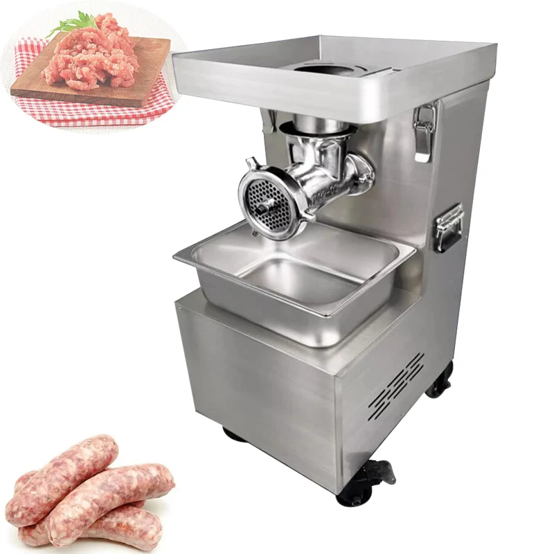 Hot Sale Stainless Steel Meat Grinder Mincer 220V/110V Electric Meat Grinder Sausage Stuffer Shrimp Garlic Chili Grinder