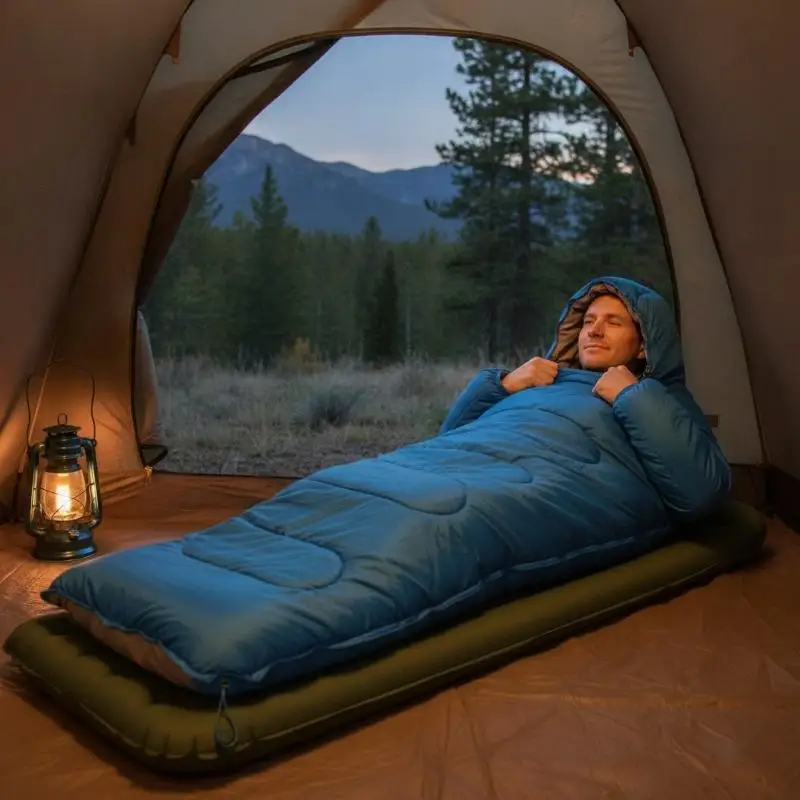 Camping Sleeping Bag Waterproof Warm 3 Season Ultralight for Adult Outdoor Backpacking Hiking Travel