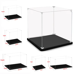 150 size Acrylic Display Case for Collectibles Assemble Clear Dustproof Display Box for Action Figures Model Doll Toys Display