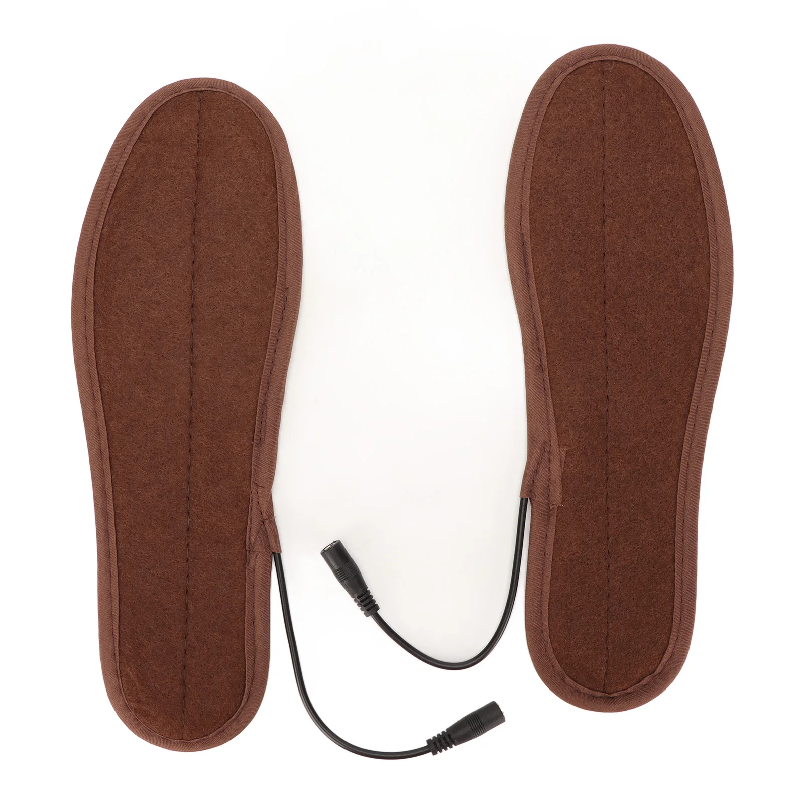 

2pcs USB Heating Shoes Inserts Unisex Electric Heating Insoles for Men Women 43-44 Carbon Fiber Washable Lint Material with USB