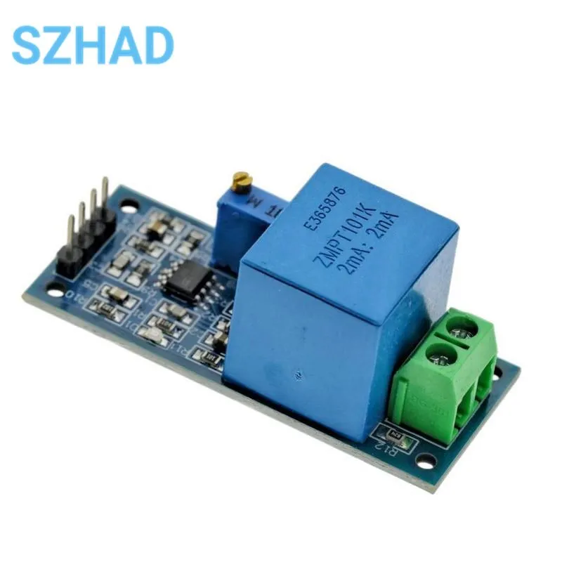 Active Single Phase Voltage Transformer Module AC Output Voltage Sensor for Arduino Mega ZMPT101B 2mA