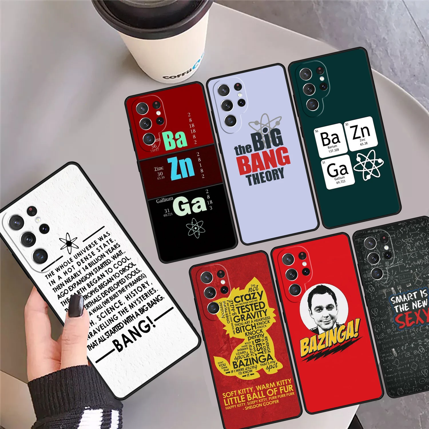 Чехол для телефона Bazinga The Big Bang Theory для Samsung Galaxy S24 Ultra 23 S22 Plus S21 FE S20 S8 S9 S10 Note 10 Pro Note 20