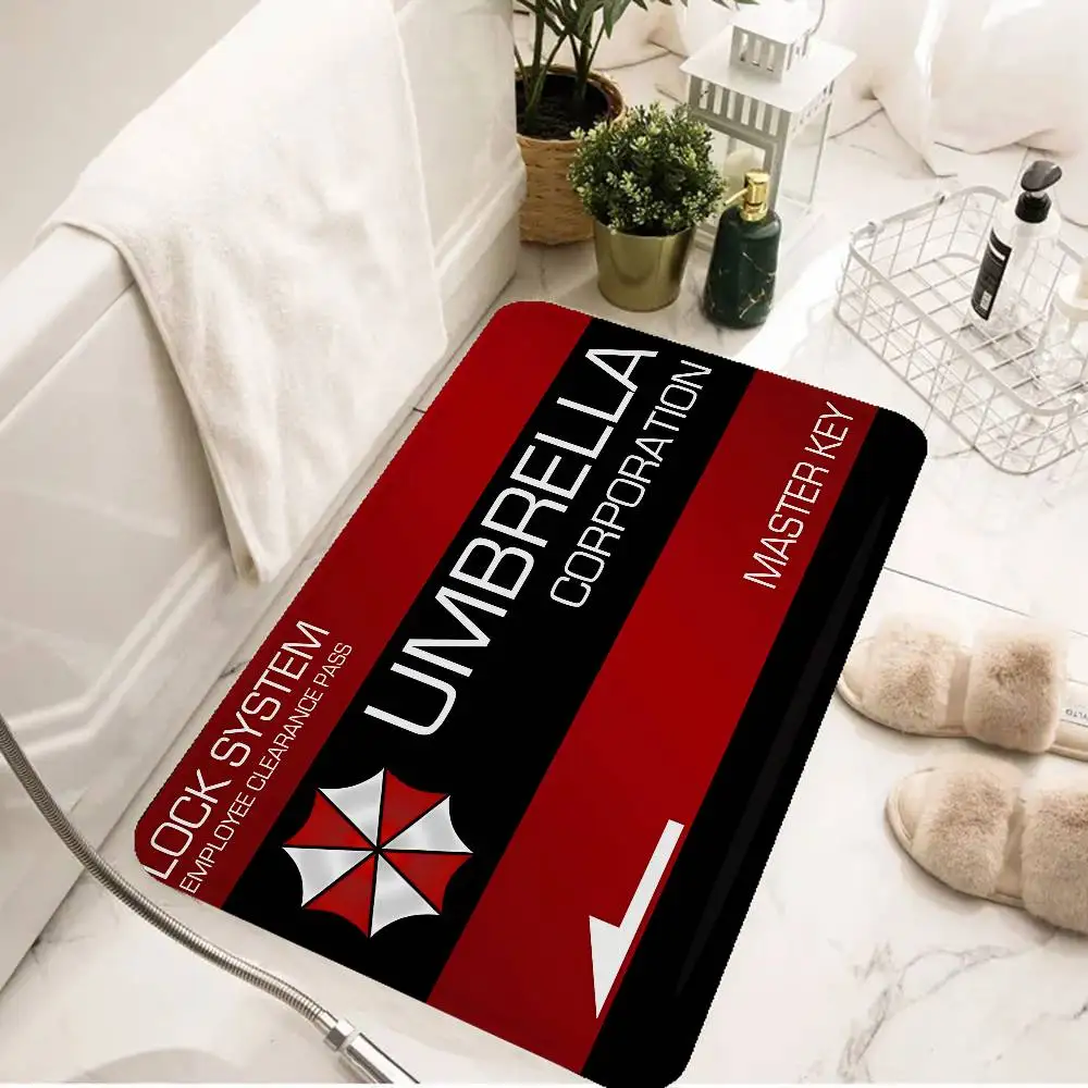 Umbrella Corporation Room Mats Anti-slip Absorb Water Long Strip Cushion Bedroon Mat Household Carpets