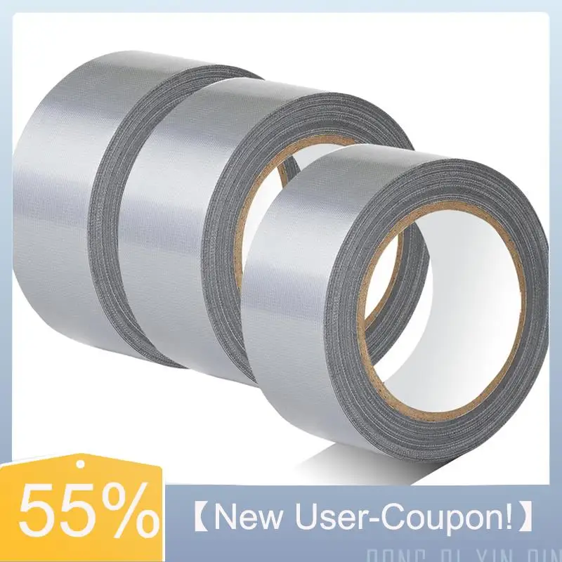 

A81M New- Bulk Waterproof Duct Tape 3-Pack Heavy Duty 22 Yards X 1.88 Inch No Residue Perfect For Outdoor For Home Use, DIY Repa