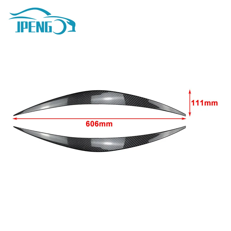 For Hyundai Accessories I30 MK3 N N-Line RS 2017 2018 2019 2020 Headlight Headlamp Eyebrows Eyelid  3D Decoration Trim
