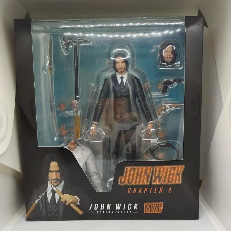John Wick: Chapter 4‌ Anime FiguresJohn Wick Action Figures  MAFEX 212 6inch Room Decoration Gift For Kids Toys - view 3