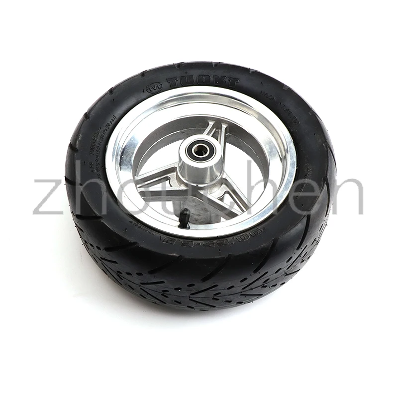 90/65-6.5 Vacuum Tire alloy wheels 11 Inch Refitted for Dualtron Thunder Electric Scooter Ultra Wear-resisting  Road Tyre