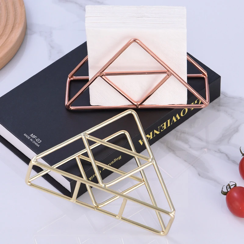 Stylish Modern Metal Napkin Holder For Bathroom And Kitchen - Table Accessory For Tissue Organizationhome Decor,School Supplies