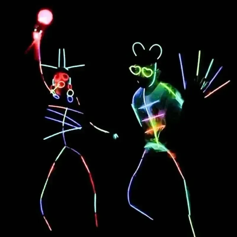 100 قطعة توهج عصا عيد الميلاد هالوين السنة الجديدة لعب الأطفال توهج الرقص مهرجان حفلة توهج الأساور توهج سوار الحفل #2