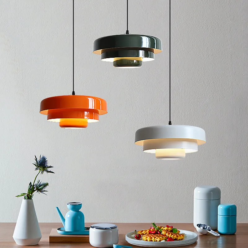 

LED Ceiling Pendant Light Orange Medieval Retro Pendant Light Restaurant Home Decoration Coffee Shop Bar Lighting Pendant Light