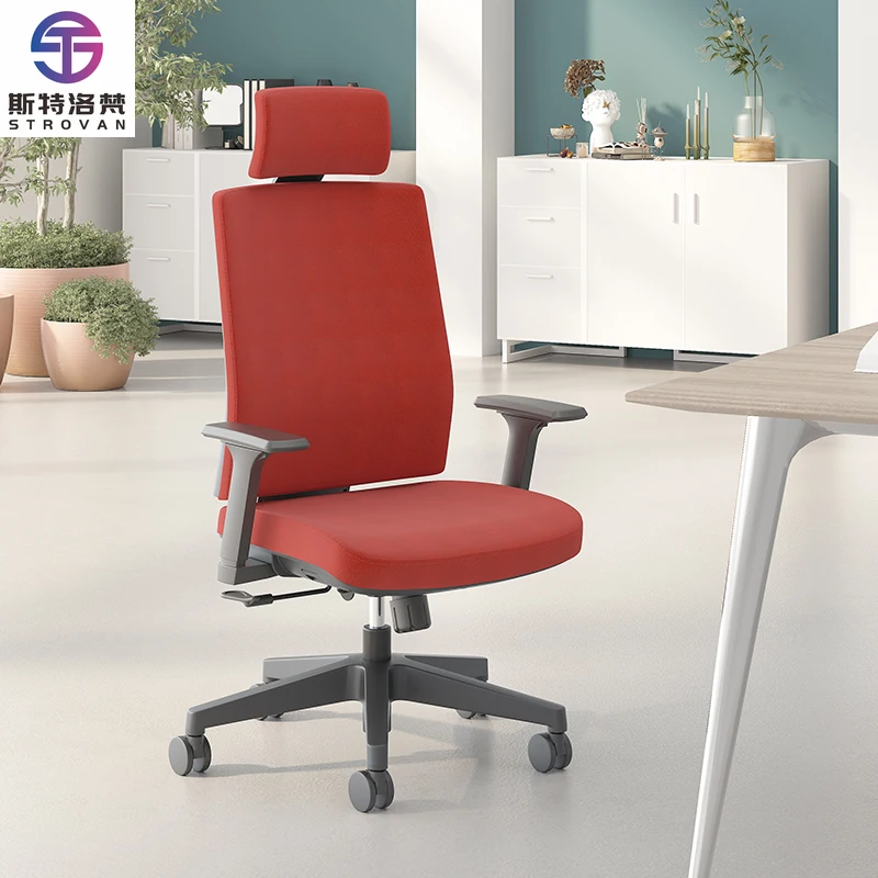 

Executive Swivel Mesh Chair Ergonomic Fabric Office Chair for Office Computer Desk