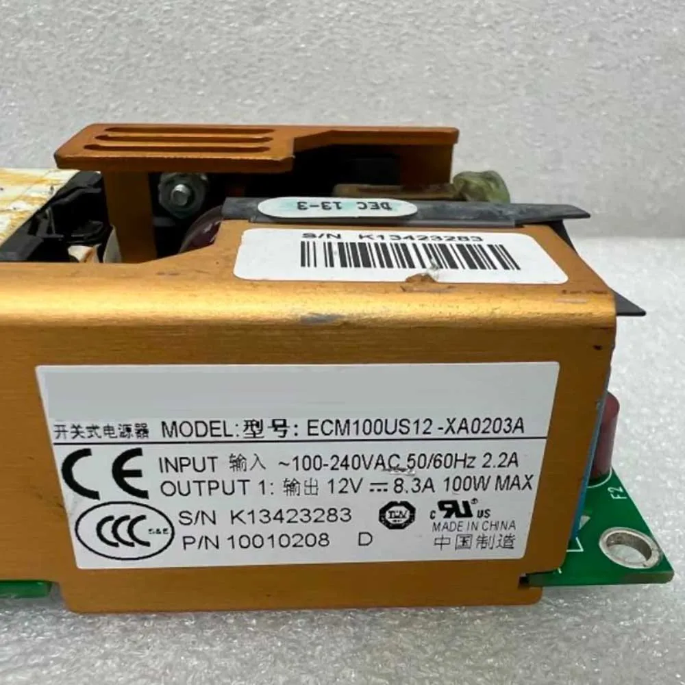 Промышленный медицинский источник питания 12В8.3А 100Вт ECM100US12-XA0203A