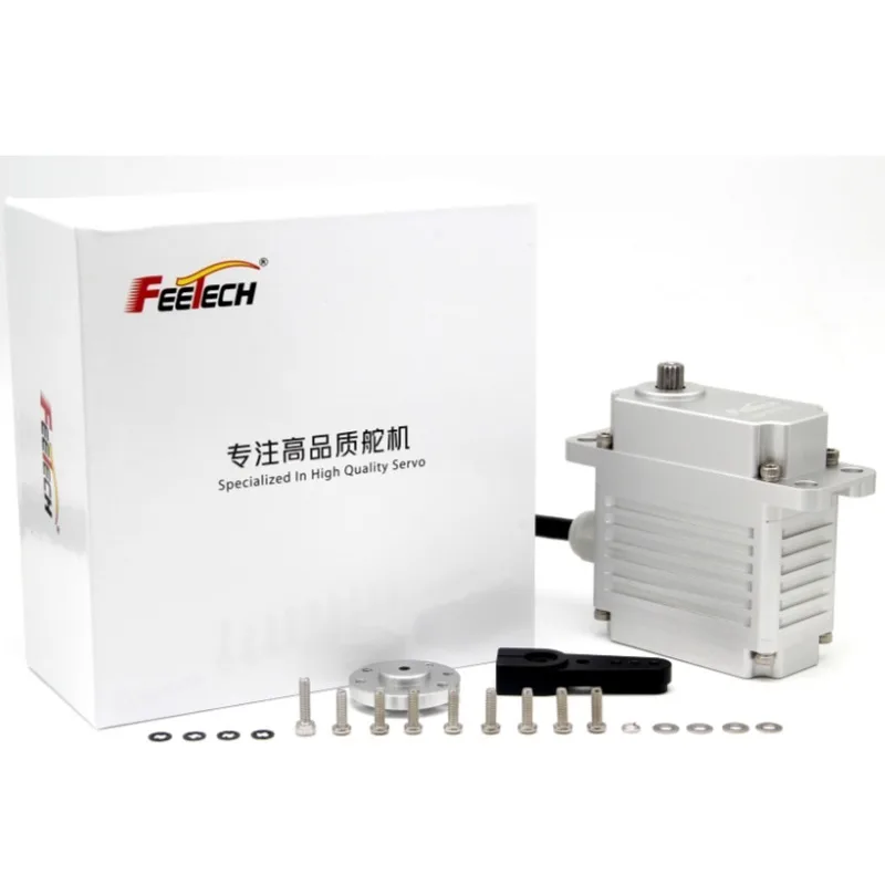 高トルク 110KG.cm デジタルメタルブラシレスモーター防水 9V-14V HV サーボ AP1112 1/5 ロボットウィングドローン RC メタル用