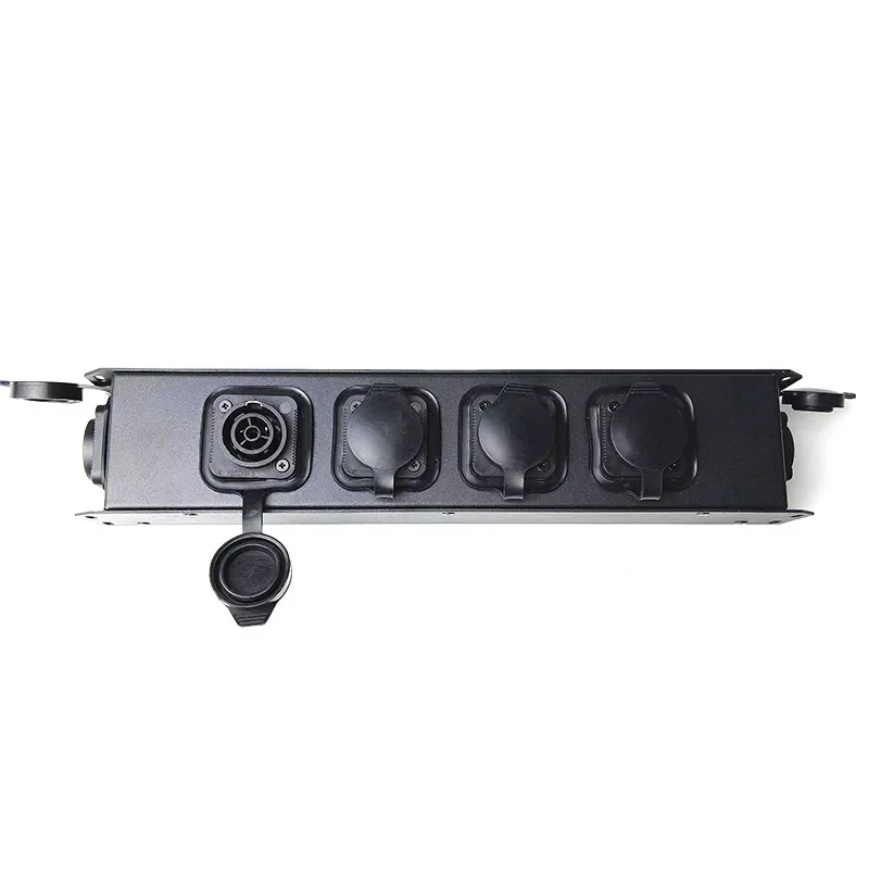 Powercon True1 Distribution box 4-way power adapter box Stage lighting Audio equipment Power socket 20A