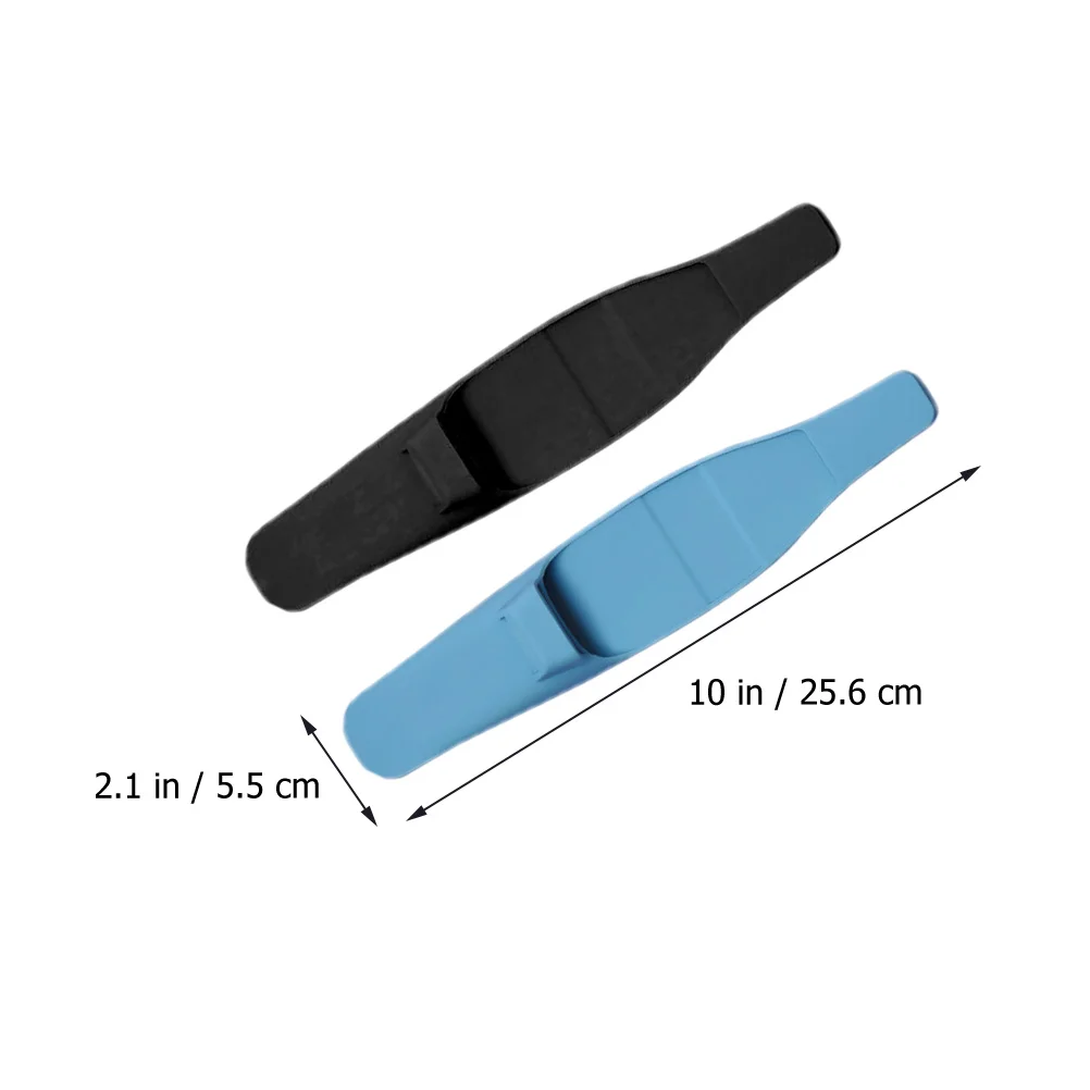 2 Pcs Portable Razor Protector Cover Blades for Men Travel Case Silica Gel Protective Sleeve Man