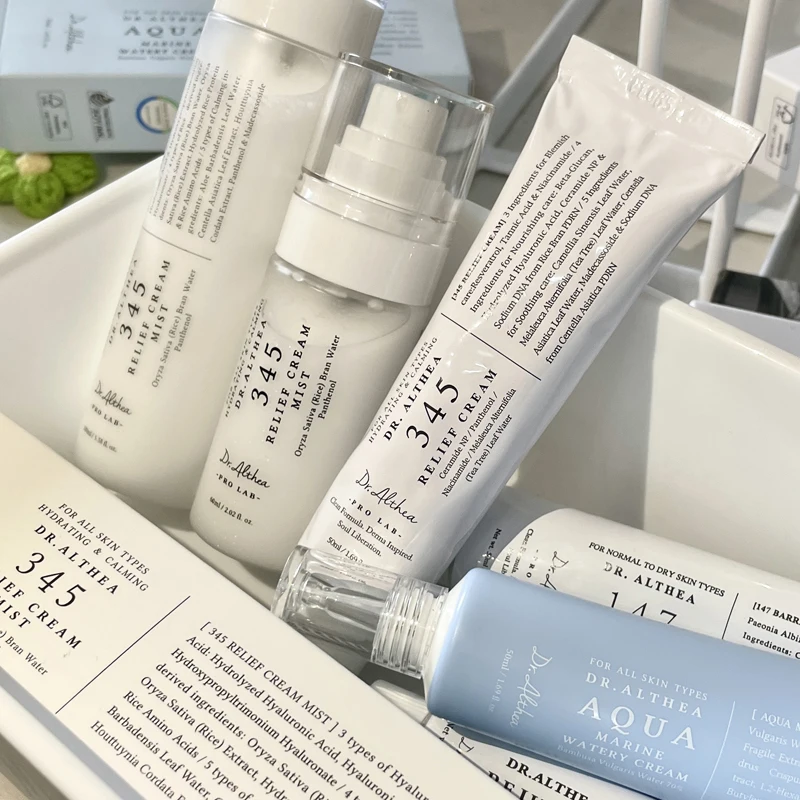 Dr. Althea 345 Relief Cream Soothing Repair Barrier Moisturizer Whitening Cream Improving Acne Marks for All Skin Type Skincare