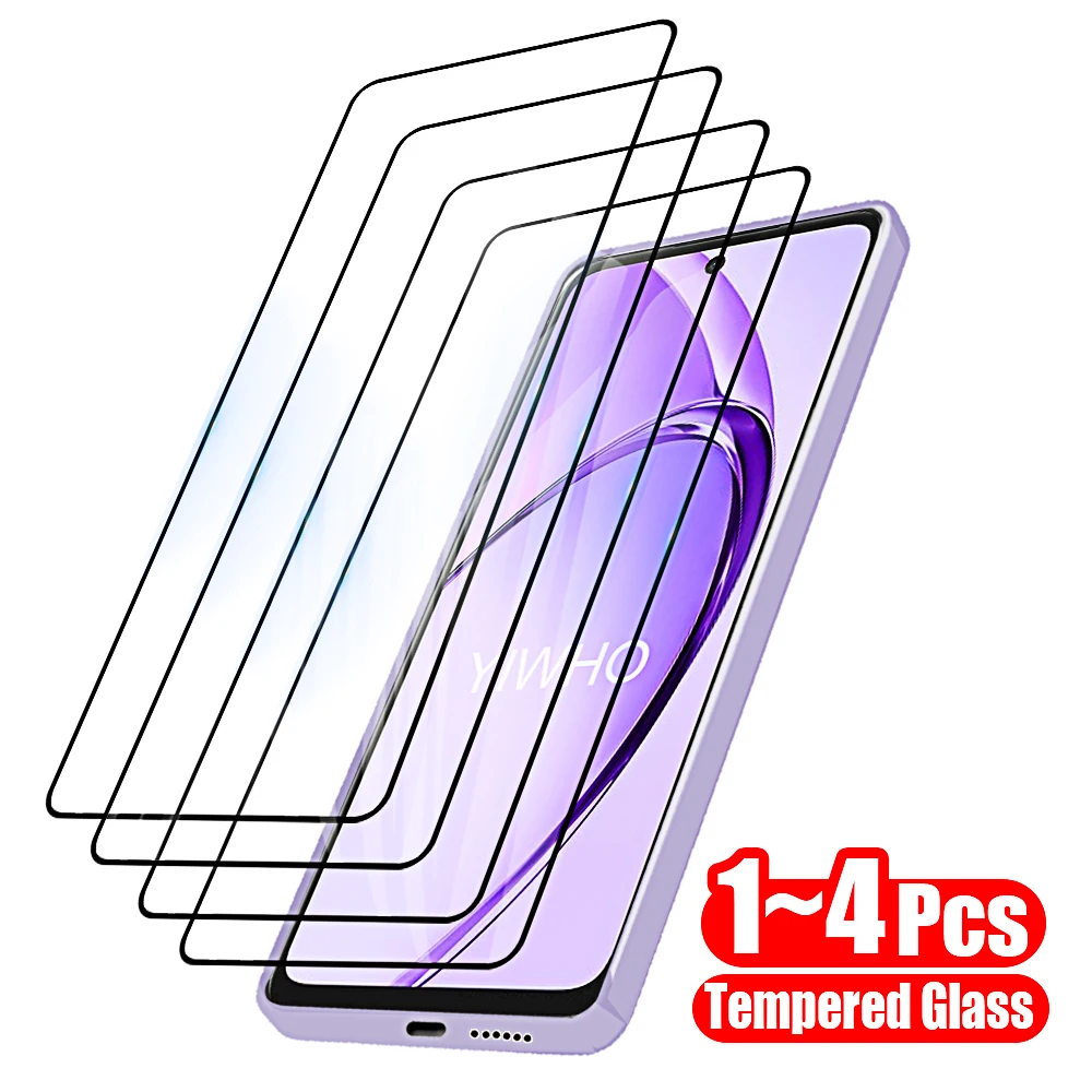 

1-4pcs Protective Glass for Oppo A80 5g A60 4g A40 A3 A3pro Tempered Glass Screen Protectors Full Cover on A 80 60 40 3 Pro