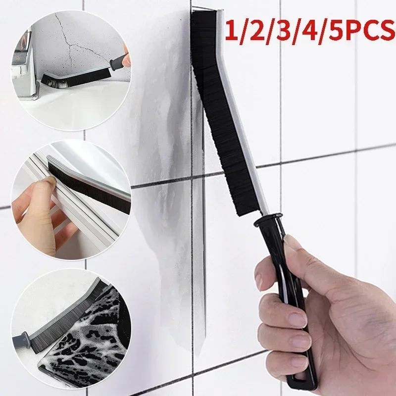 1/2/3/4/5pcs Grout Gap Cleaning Brush Hard Bristled Kitchen Toilet Tile Joints Cleaning Tool Shower Floor Cleaner Scrub Brushes