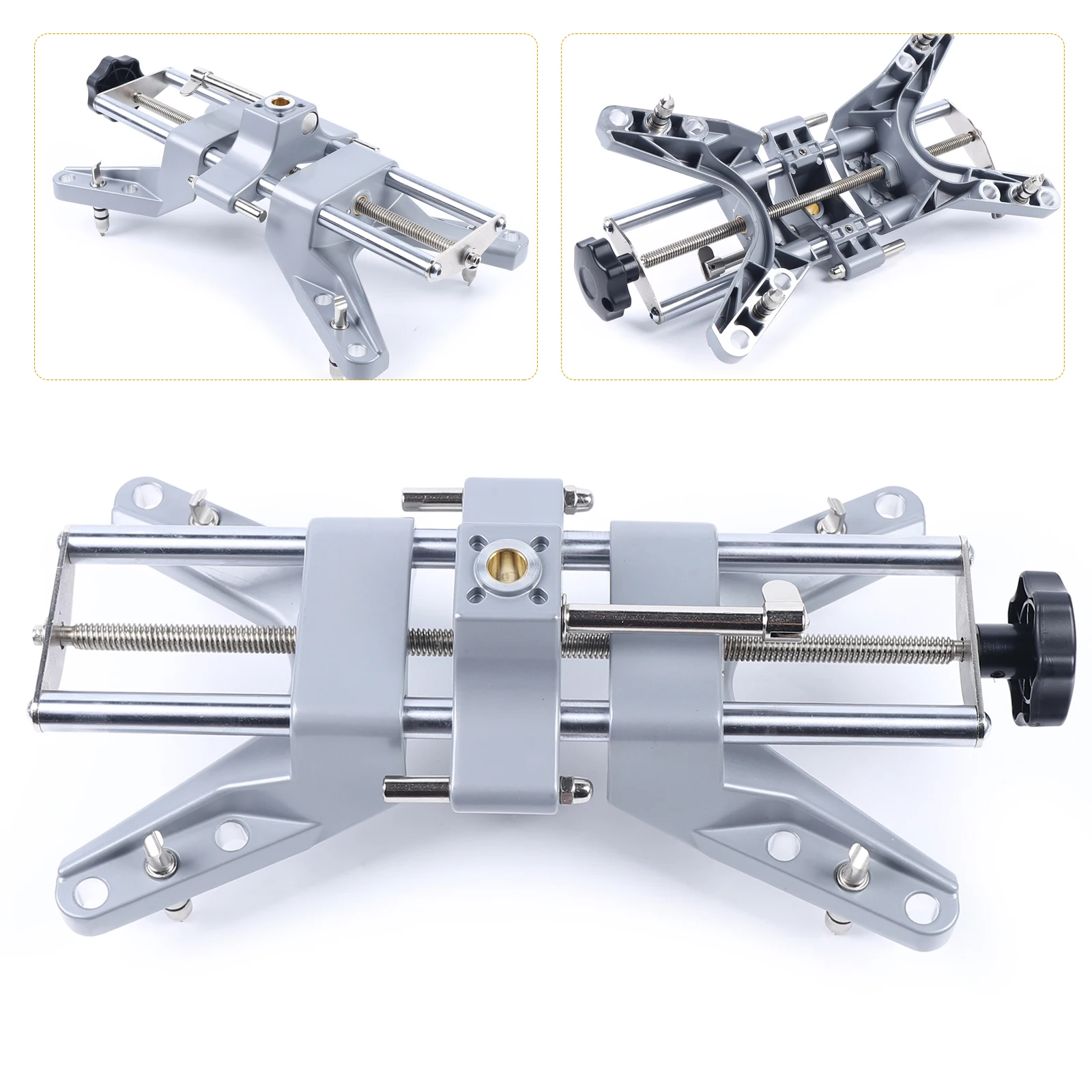 11-25in Wheel Aligner 3D Precision Fixture Center Hole Four Wheels Aligner Positioner Alignment Tool