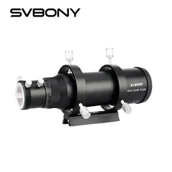 SVBONY SV106 Guide Scope 50/60mm Multi-Use Fully Multi-coated Solidly with Helical Focuser for CCD Astronomy Camera or Eyepiece