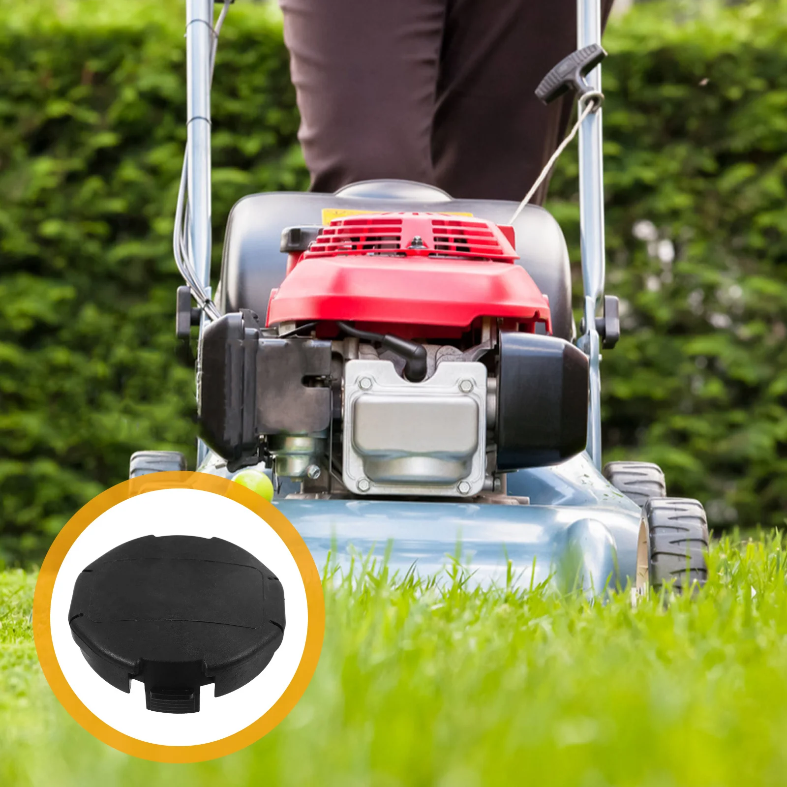 

2Pcs Trimmer Head Cap Protector Replacement Covers Durable ABS for 450 Trimmer Heads Safety Guard Lawn Mower Cap Shield