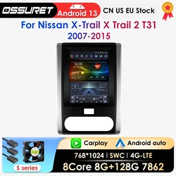 9.7'inch 2Din Carplay Android 13 Car Radio For Nissan X-Trail X Trail 2 T31 MX6 2007-2015 Multimedia Head Unit Stereo Player