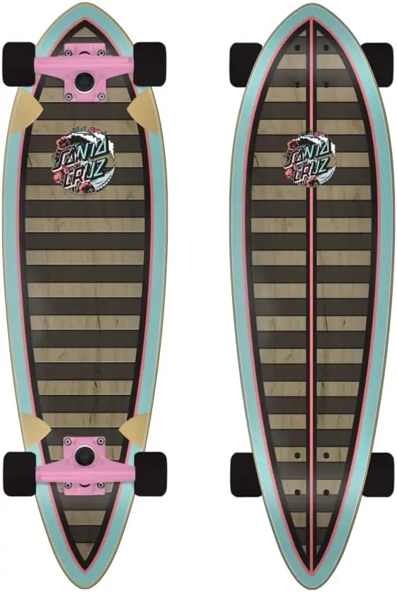 Cruz Longboard Wave Dot Splice Pintail 9.20