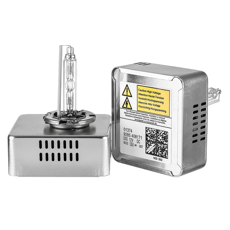

2PCS SUKIOTO 4300K D5S 25W Xenon HID Headlight Bulbs 6000K White 66540 12410 9285410171 High Low Beam Direct Replacement Lamp