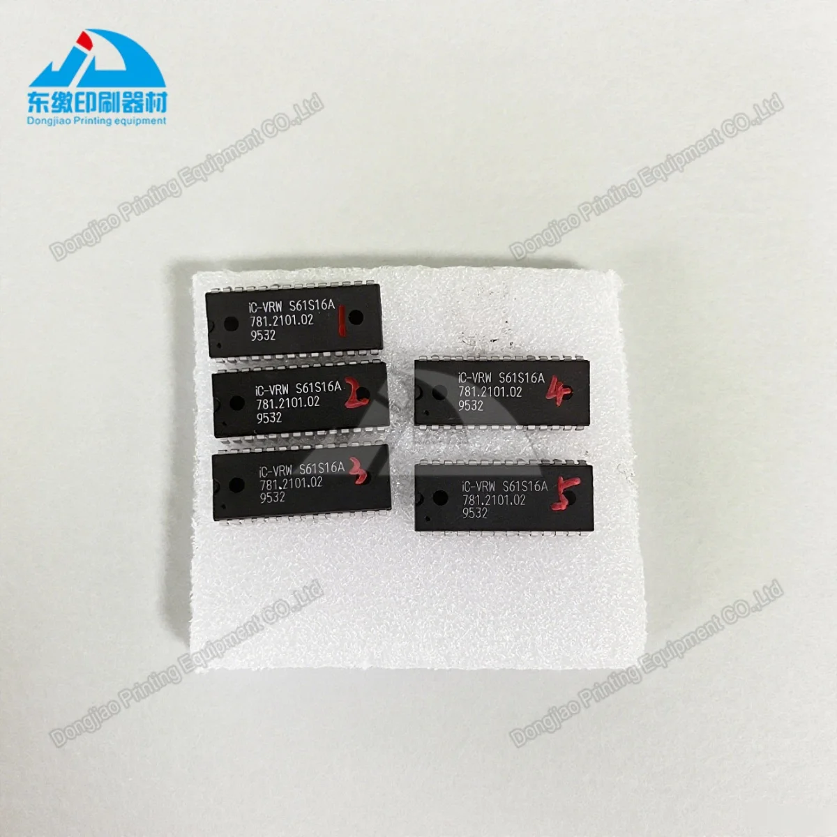 for-heidelberg-eak2-circuit-board-offset-printing-machinery-parts-original-used-28-chip-pin-ic-vrw-s61s16a-ic-card-781210102