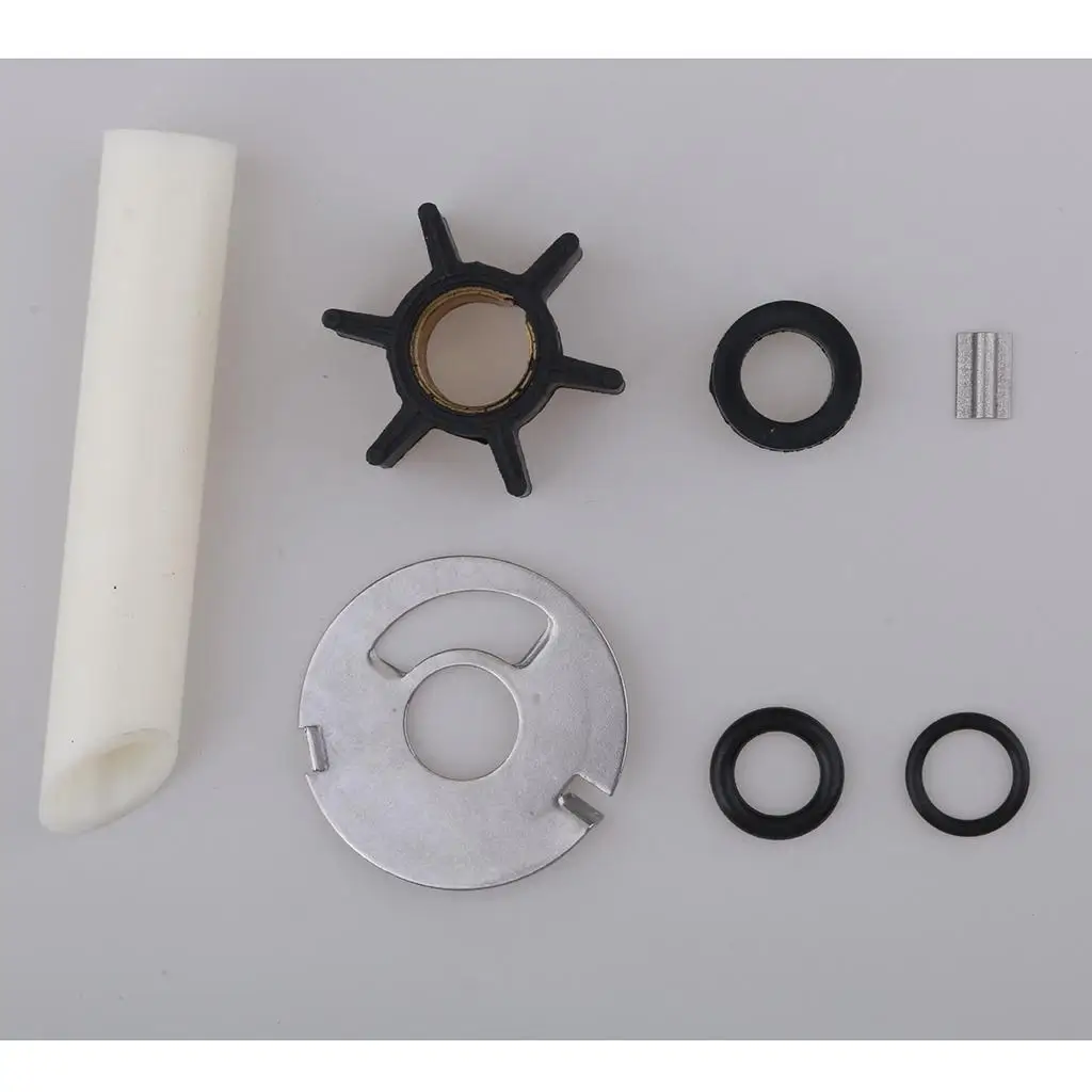

Water Pump Impeller Service Kit Durable Plastic Marine Repair Accessory for Mercury 4 to 9.8 HP Outboard Motor