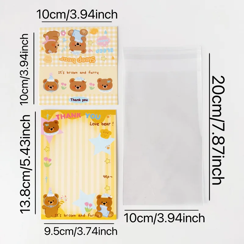 10-teiliges Kawaii Kpop-Kartenpaket-Set für Welpen, Katzen, Capybara, Fotokartenhalter mit Trägerbrett, Kartenschutz für Geschenkverpackungen – Detail 10