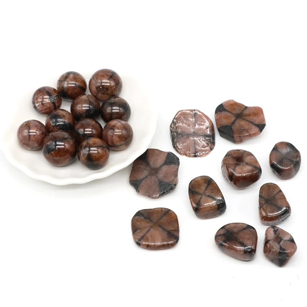 Picture 3: Natural Cross Chiastolite Quartz Crystals Healing Bulk Mineral Specimen Beads DIY Jewelry Pendant Home Tank Aquarium Decoration